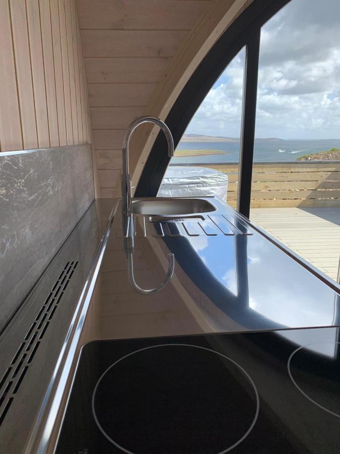 Orkney Lux Lodges - Hamnavoe 스트롬니스 외부 사진